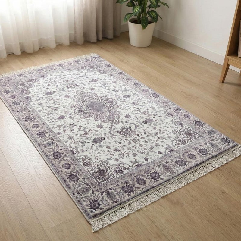 Melen Memory Foam Prayer Mat - Fajr - OffWhite - Beige - Image 3